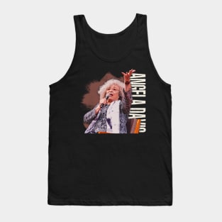 Black Panther Activist Davis Tribute Shirt Tank Top